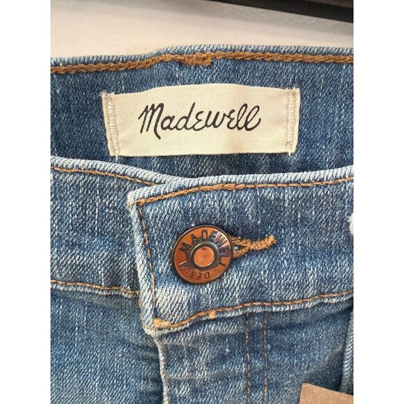 Madewell Womens Eco Collection Organic Cotton Flare Jeans Size 30 Sustainable Me - Picture 4 of 9